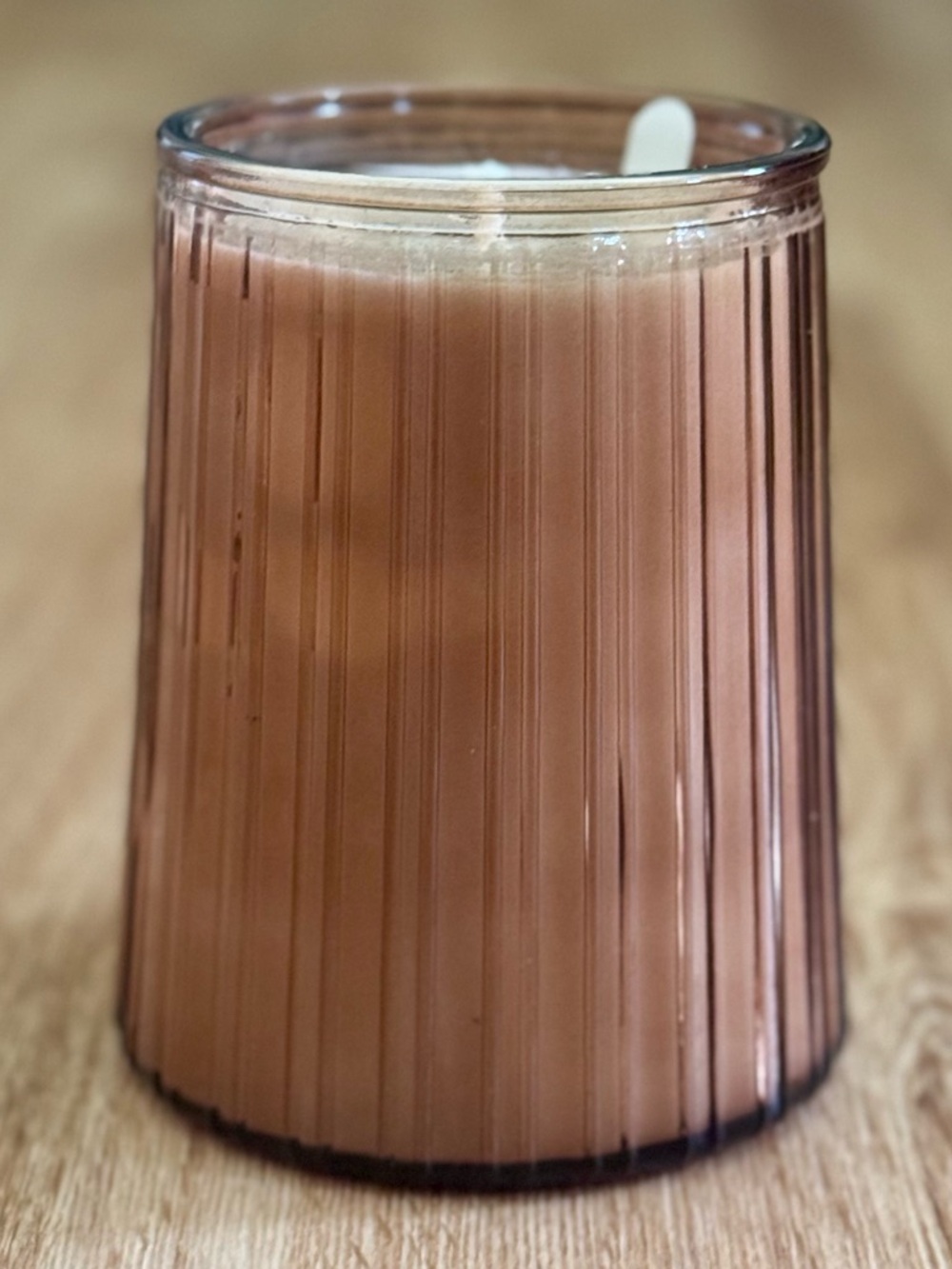 Better Homes & Gardens Farm Apple Pumpkin Candle 16.1oz Ribbed Glass Jar Fall